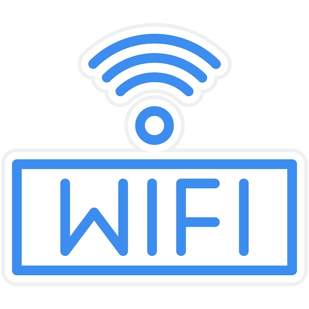 벡터 터 디자인 wi-fi 아이콘 스타일