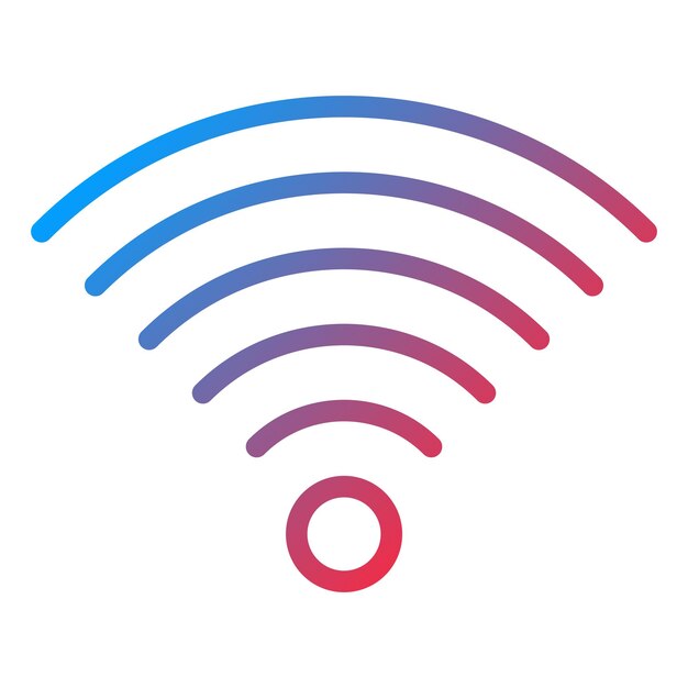 Vector vector design wifi icon style