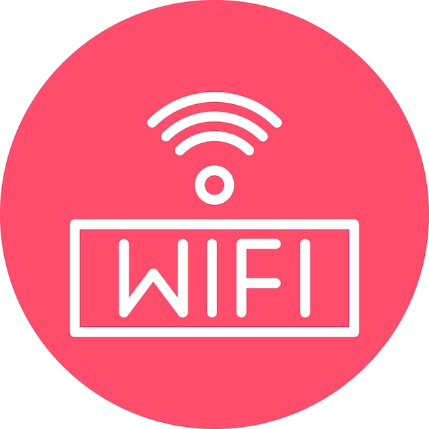 Vector vector design wifi icon style