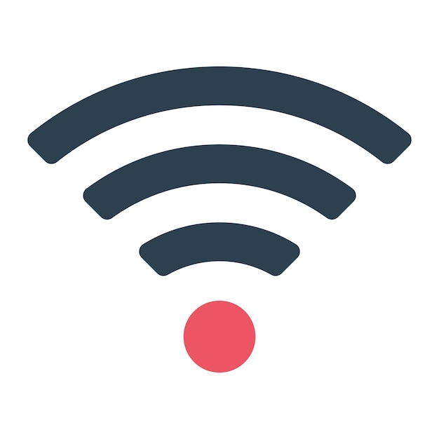 Векторный дизайн Wi-Fi Icon Style