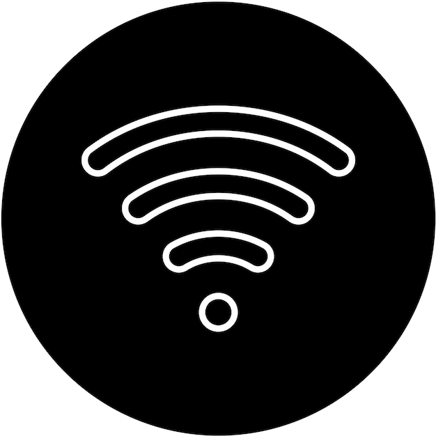 터 디자인 Wi-Fi 아이콘 스타일