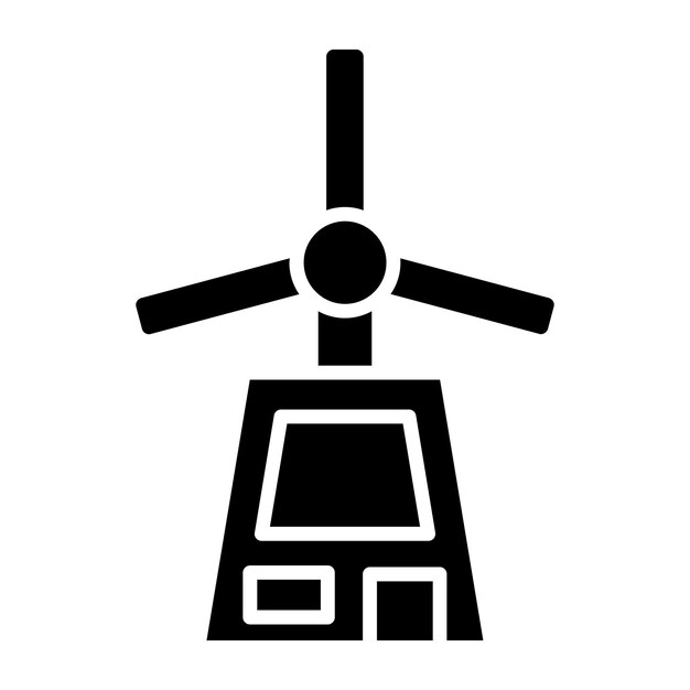 Vector Design Windmill Icon Style