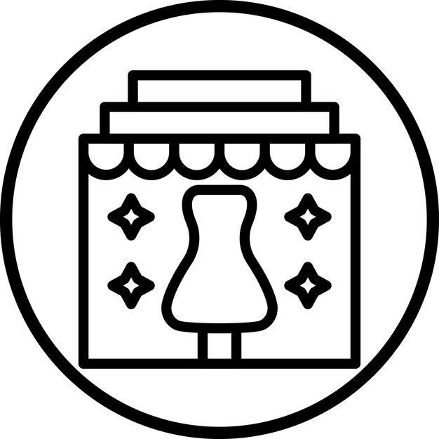 Vector Design Window Display Icon Style