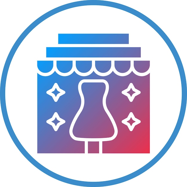 Vector Design Window Display Icon Style
