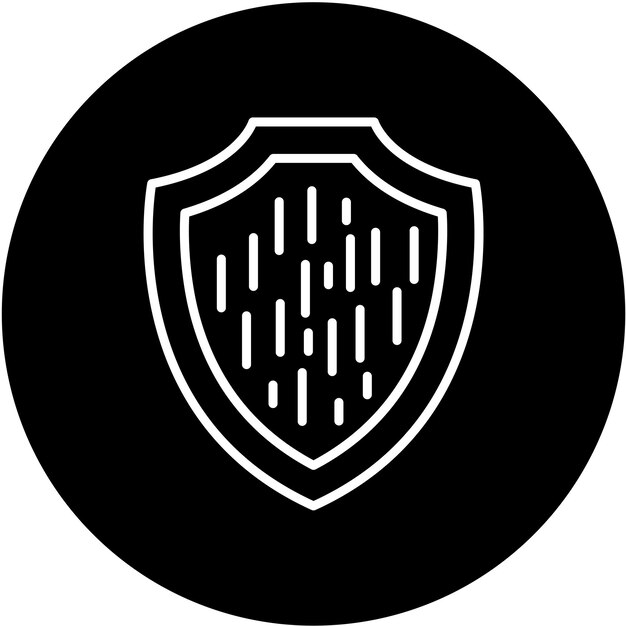 Vector vector design wood shield icon style