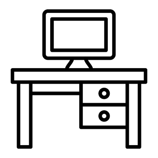 Vector Design Workspace Icon Style