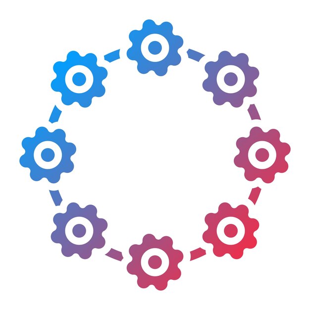 Vector vector design wreath icon style