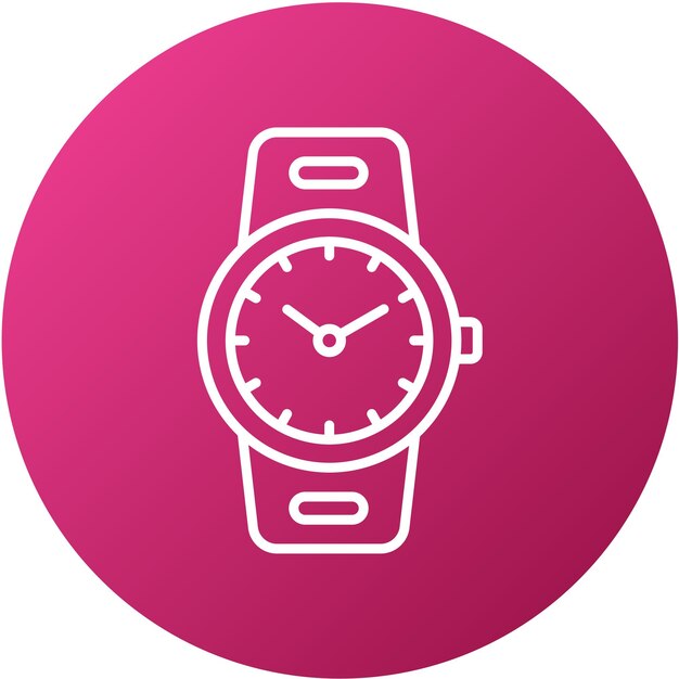 Vector vector design wristwatch icon style