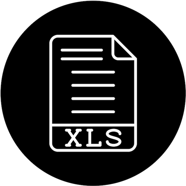 ベクトルデザイン XLS アイコンスタイル
