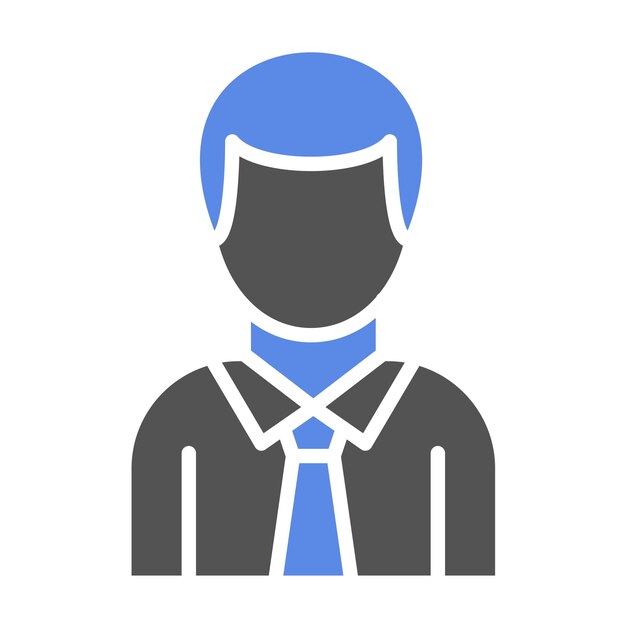 Vector Design zakenman Icon Style