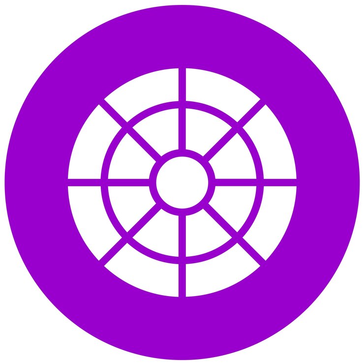 Vector vector design zodiac wheel icon style