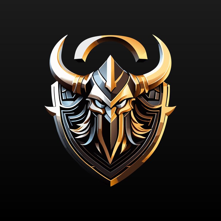 Vector vector detailed esports mascot gaming logo design template