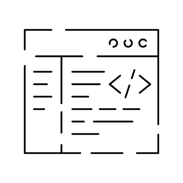 Vector vector devops icons editable stroke software development and it operations symbols test release monitor operate deploy plan code build coding and programming line icon