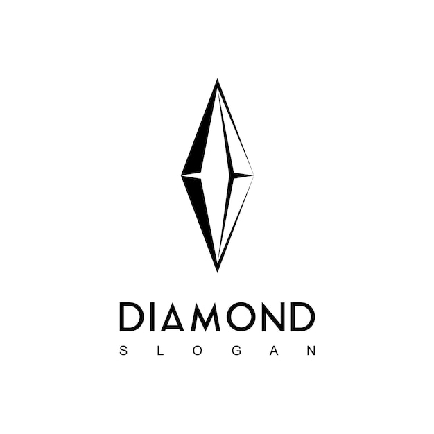 Logo vettoriale diamante