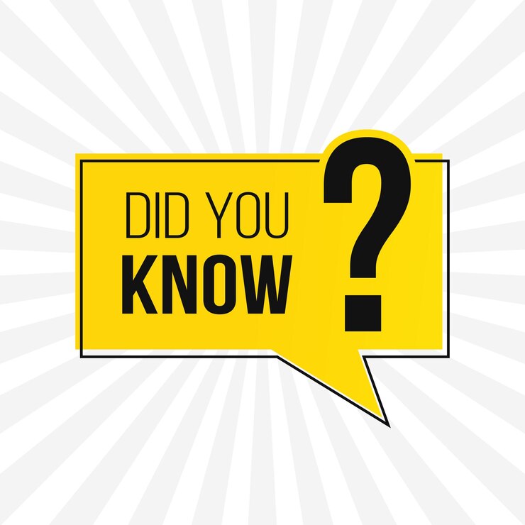 वेक्टर vector did you know yellow and black design