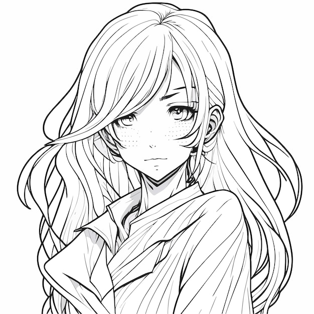 Anime Lineart / Manga-like (线稿/線画/マンガ風/漫画风) Style - v3.0 manga-like |  Stable Diffusion LoRA | Civitai