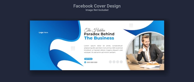 vector digital marketing Facebook banner template