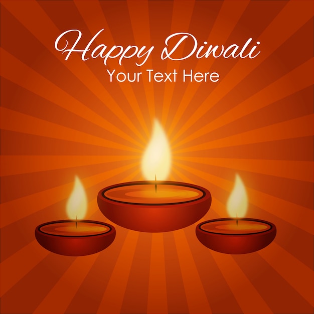 vector diwali achtergrond