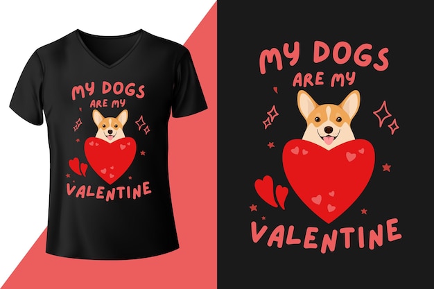 Vector Dog Lover Tshirt design template with tshirt background for Tshirt prints Illustration