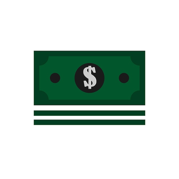 Vector vector dollar sign, dollar bill symbol