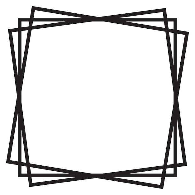 двойной векторный кадр svg