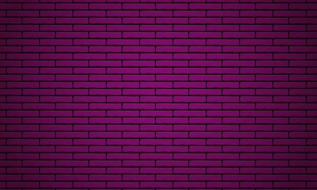 Vector drak pinke bakstenen muur textuur illustratie gebruiken als achtergrond en behang met kopie ruimte