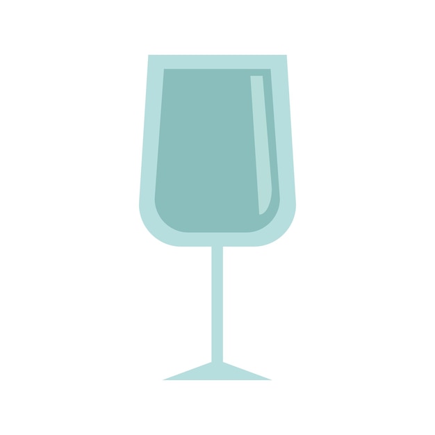 Vector drank glas geïsoleerde illustratie