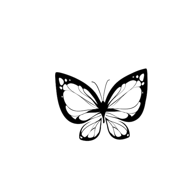 vector drawing of a beautiful butterfly
butterfly tattoo