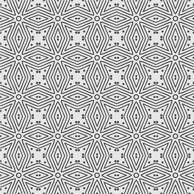 ベクトル, 図画, カラフルである, 幾何学的, 花, 形, パターン, 背景