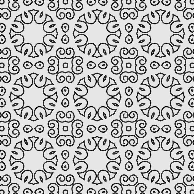 ベクトル, 図画, カラフルである, 幾何学的, 花, 形, パターン, 背景