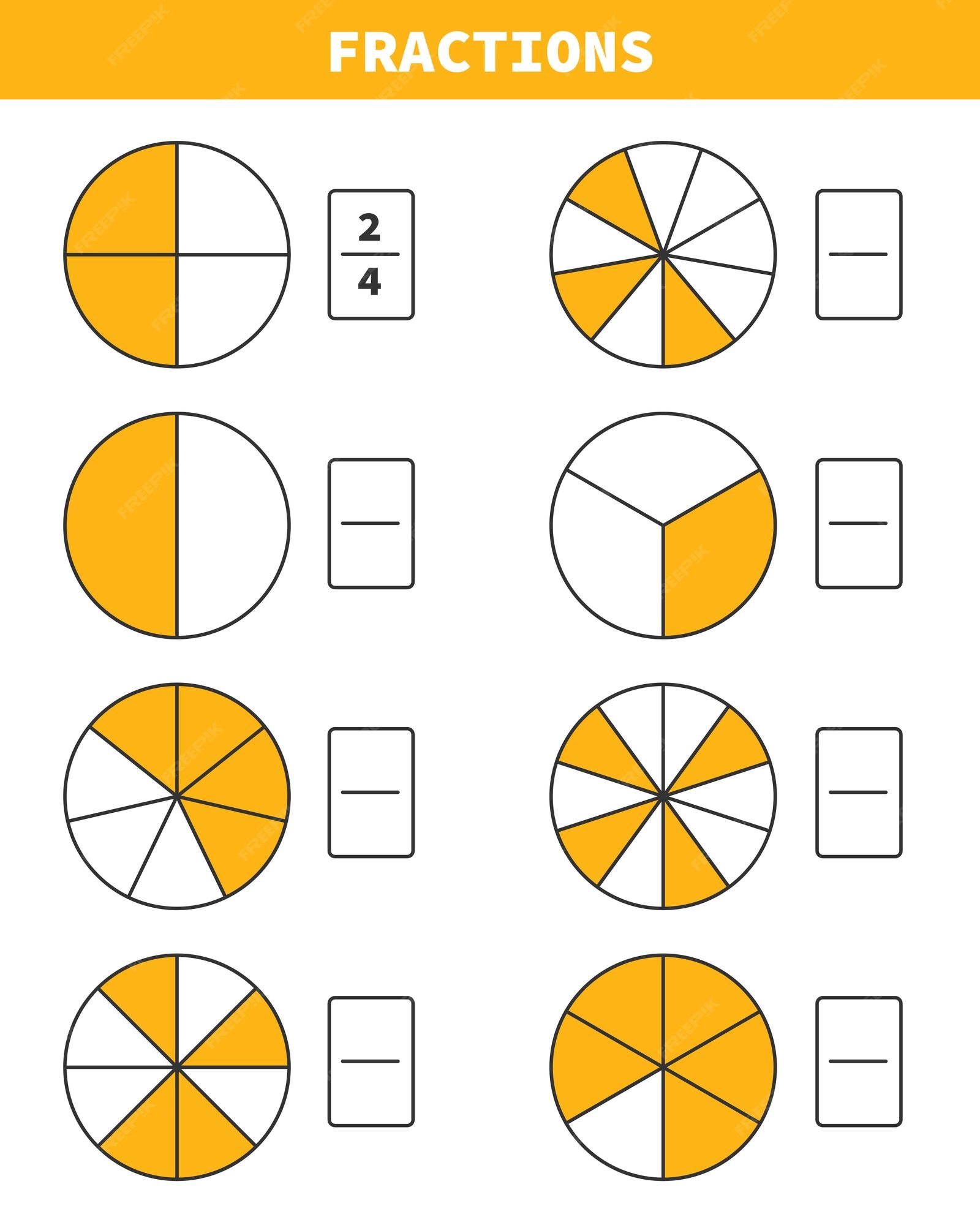 premium-vector-vector-drawing-of-fractions-worksheet