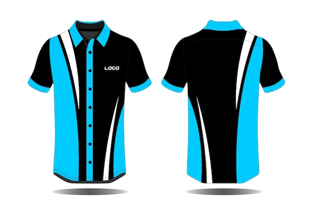 Vector e sport apparel design blue editabl