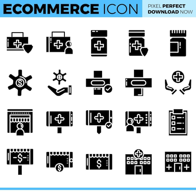 Vector Ecommerce icon set