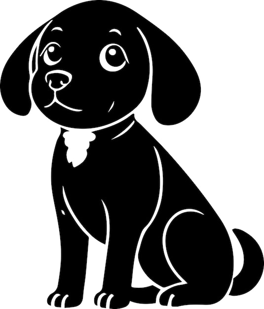 Vector een schattige hond Illustratie voor peuters verhalenboek