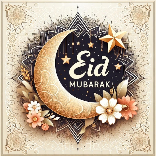 vector Eid mubarak