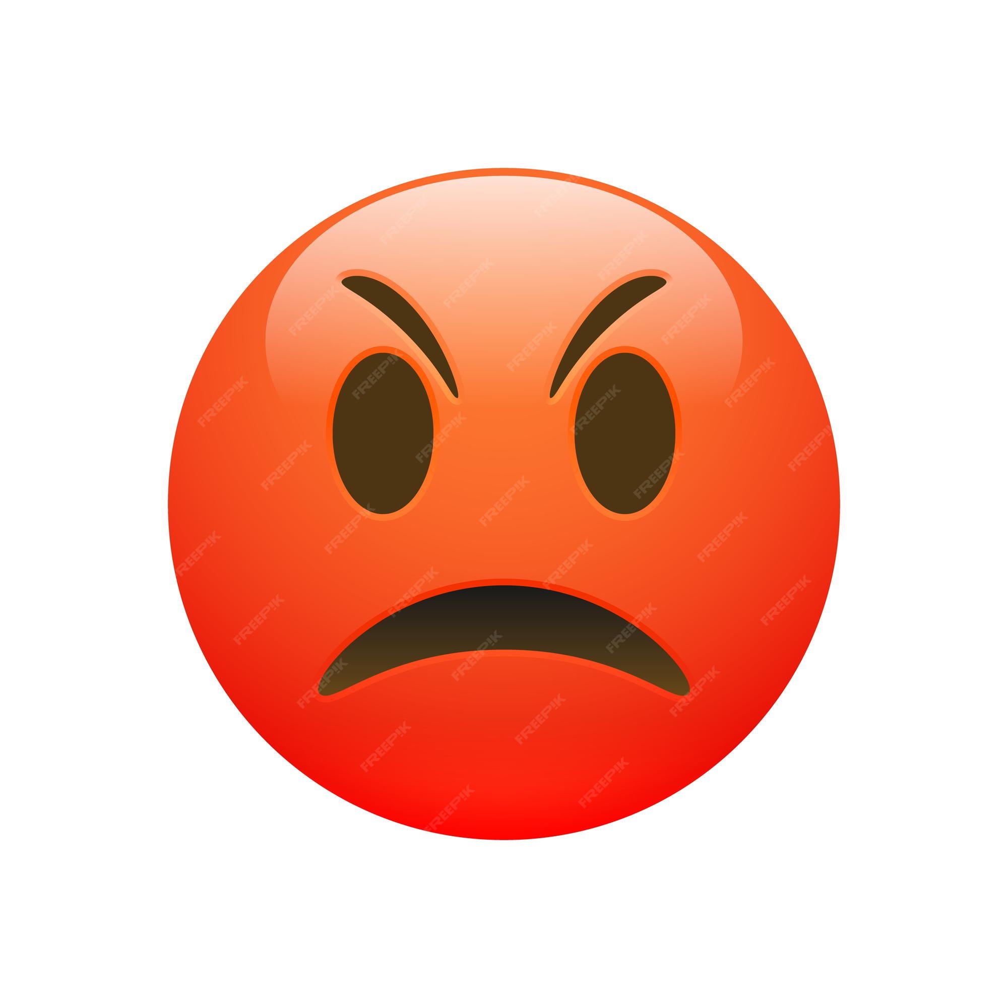 Angry Face Emoji Clipart Hd PNG, 3d Emoji Angry Face Illustration, Emoji,  3d, 3d Emoji PNG Image For Free Download