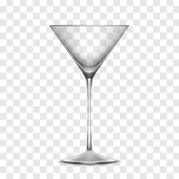 Vector vector empty realistic glass