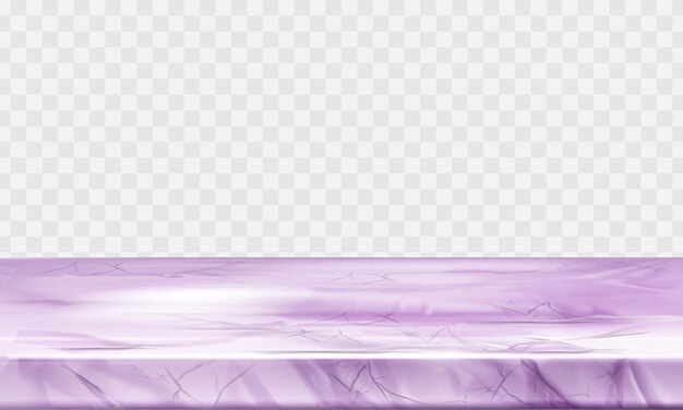 Vector vector empty top of purple marble stone table on white background can be used for product display