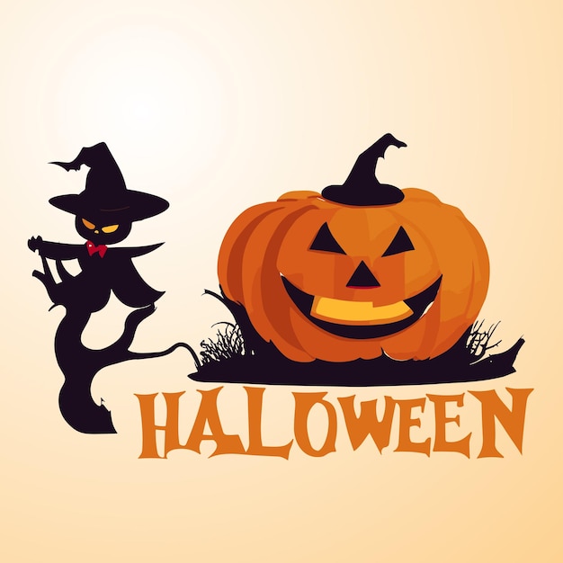 Vector enge halloween met geest