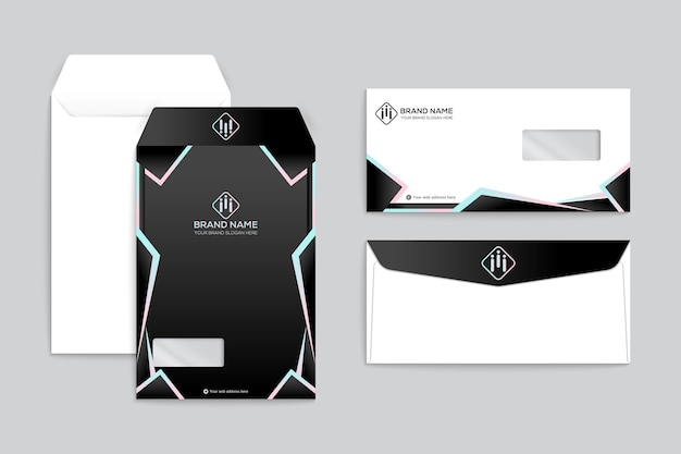 Vector envelopes template