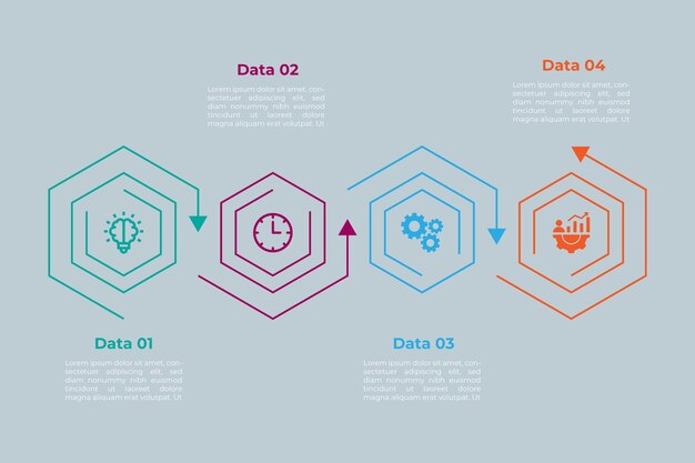 Vector eps business infographic element template design