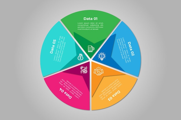 Vector eps business infographic element template ontwerp