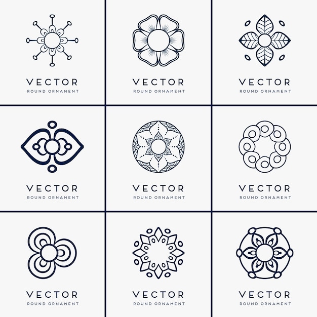 Vector ethnic mandala