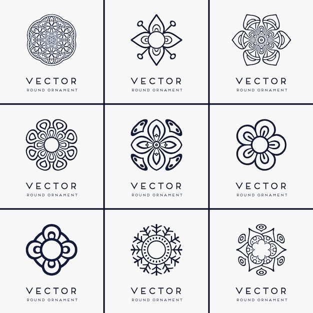 Vector etnische mandala