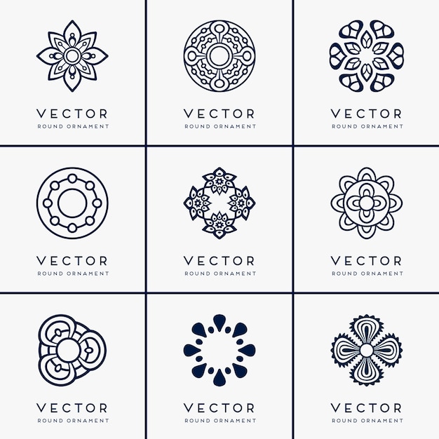 Vector etnische mandala