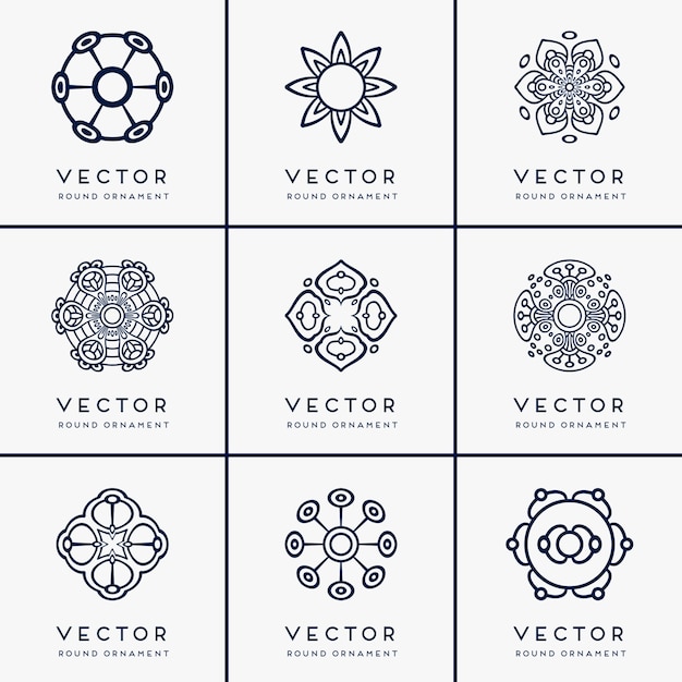 Vector etnische mandala