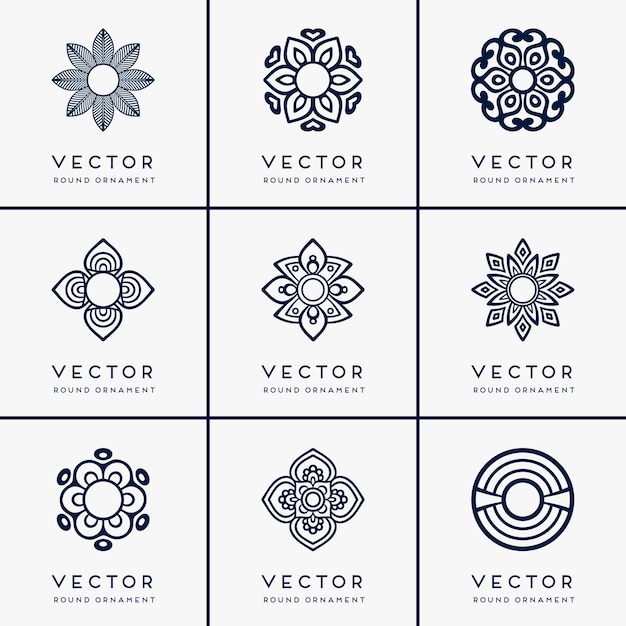 Vector etnische mandala