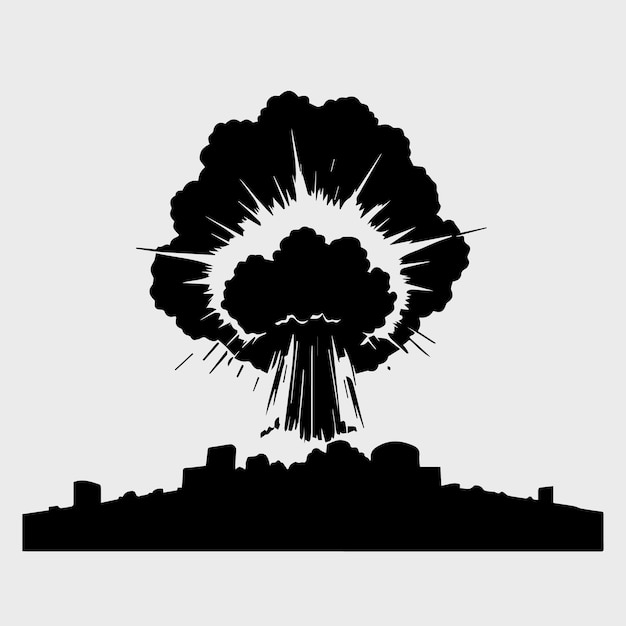 Vector vector explosion illustration