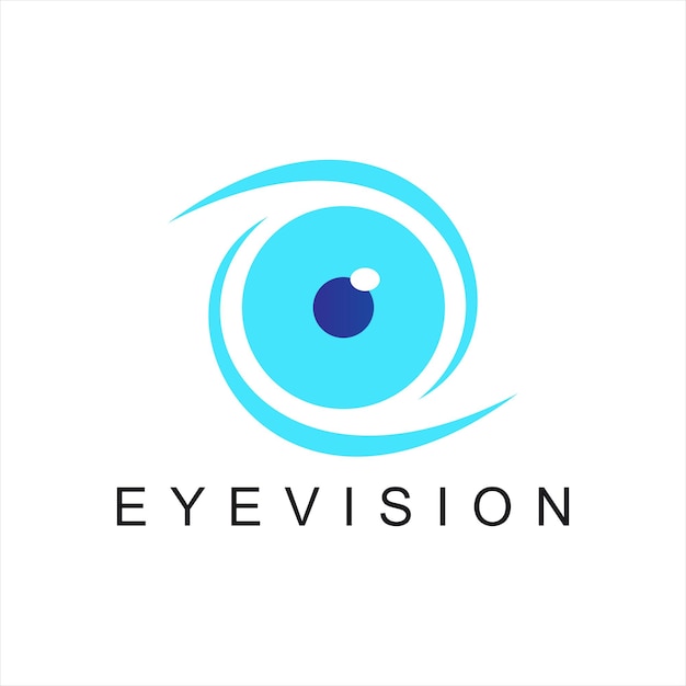 Vector vector eye logo ontwerp sjabloon ontwerp