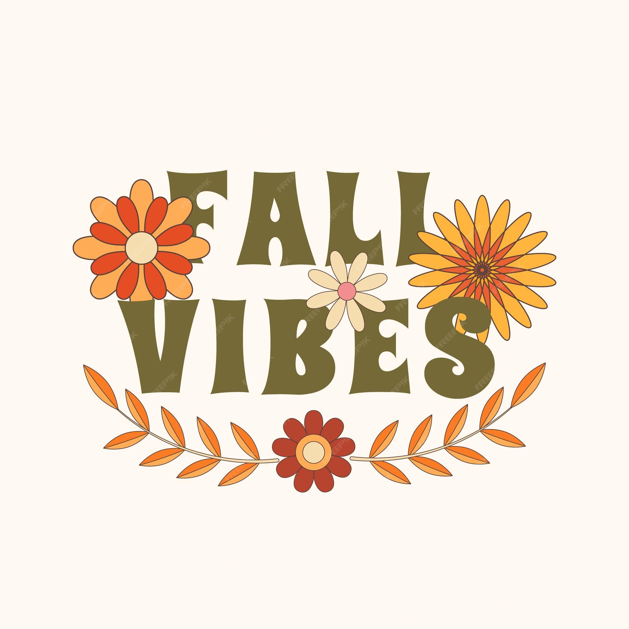 Premium Vector  Good vibes only motivational slogan in retro 70s style  with flowers template for tshirt